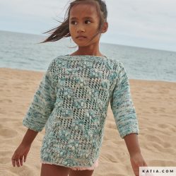 patron jersey niña knitting 2021 prim verano