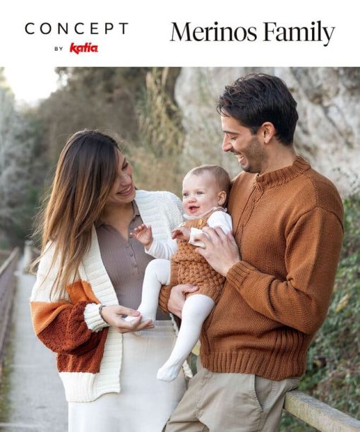 portada - revista KATIA CONCEPT esp MERINOS FAMILY