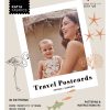 REVISTA TRAVEL POSTCARDS telas y patrones Katia Fabrics